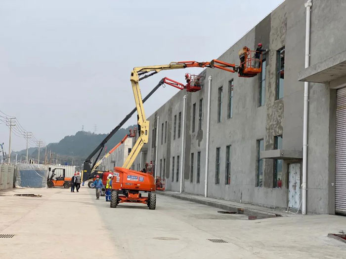 一线探营丨乐竞线上官网（集团）官方网站为工地复工按下“快进键”