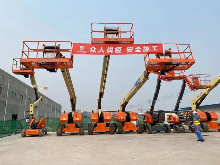 一线探营丨乐竞线上官网（集团）官方网站为工地复工按下“快进键”